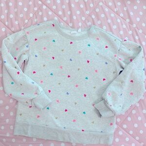 Gap kids Sweetheart sweatshirt. Size XL kids 12.